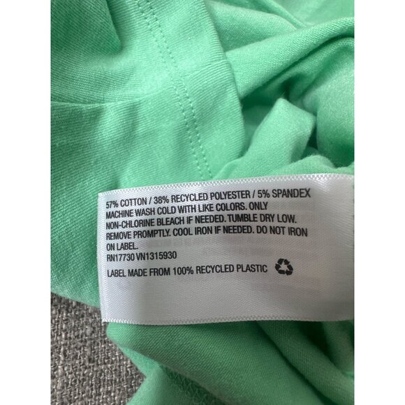 Wild Fable Womens Green V-Neck Crop Tee & White Long-Sleeve Top Set of 2 Size S - Picture 11 of 13